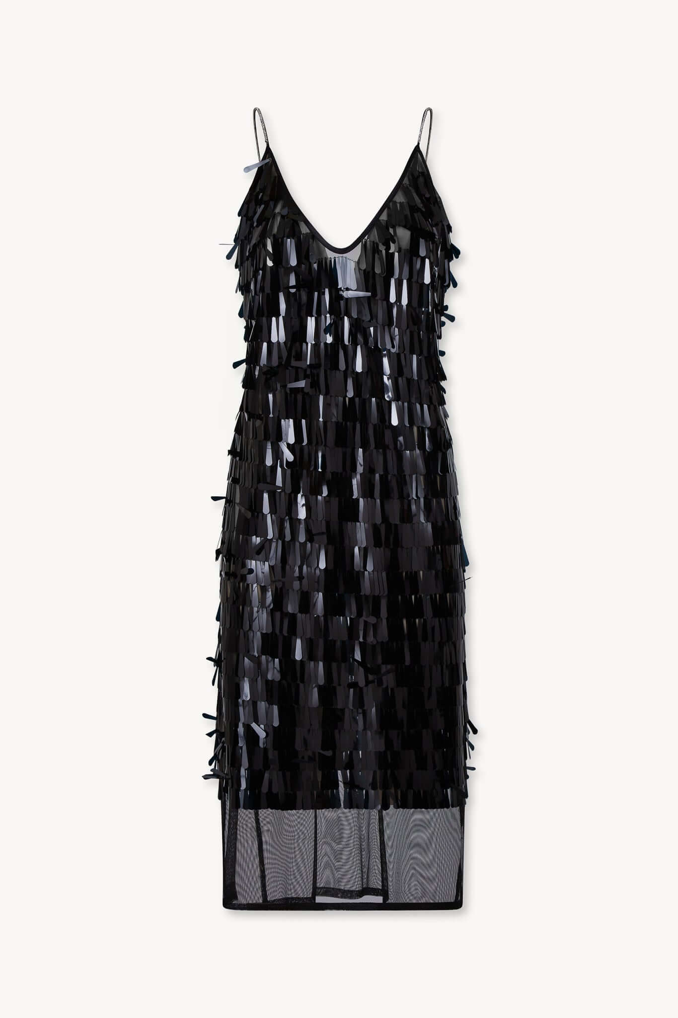 Short Slip Dress Black Drop and Rhinestones – PNCLD