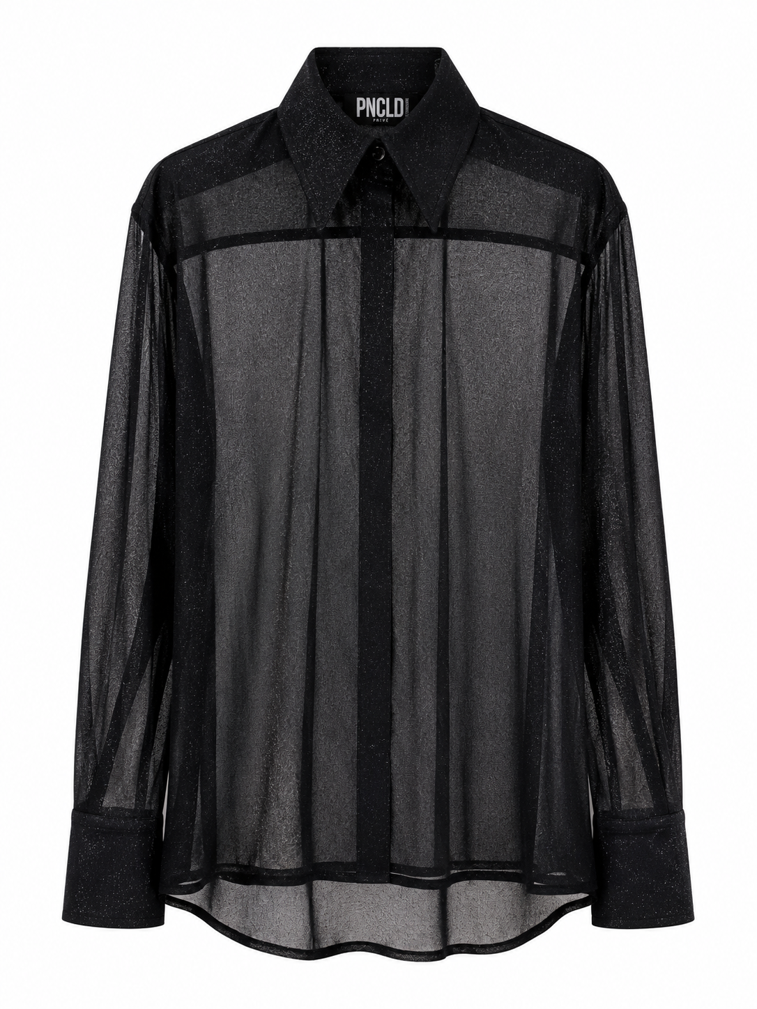 Camicia Regolare Nera