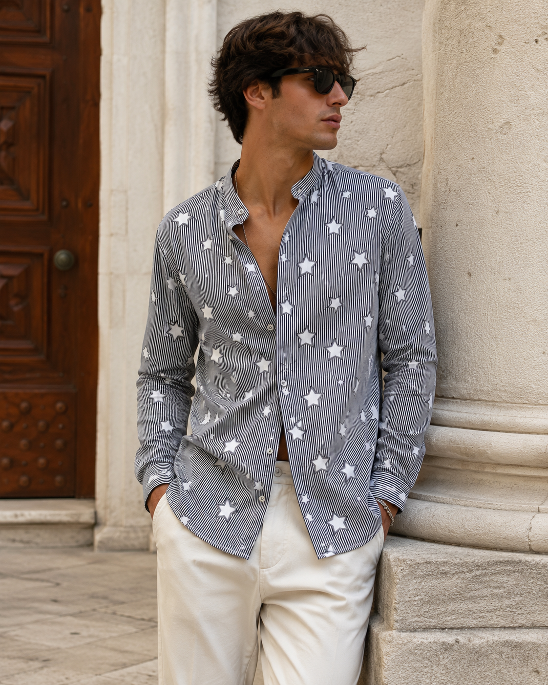 Camicia WHITESNAKE - Blue Star  CC