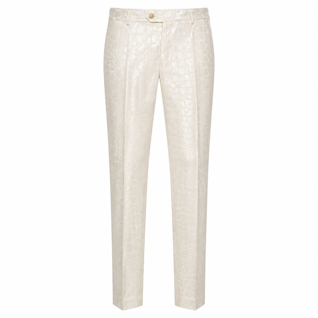 Pantalone White Hammered