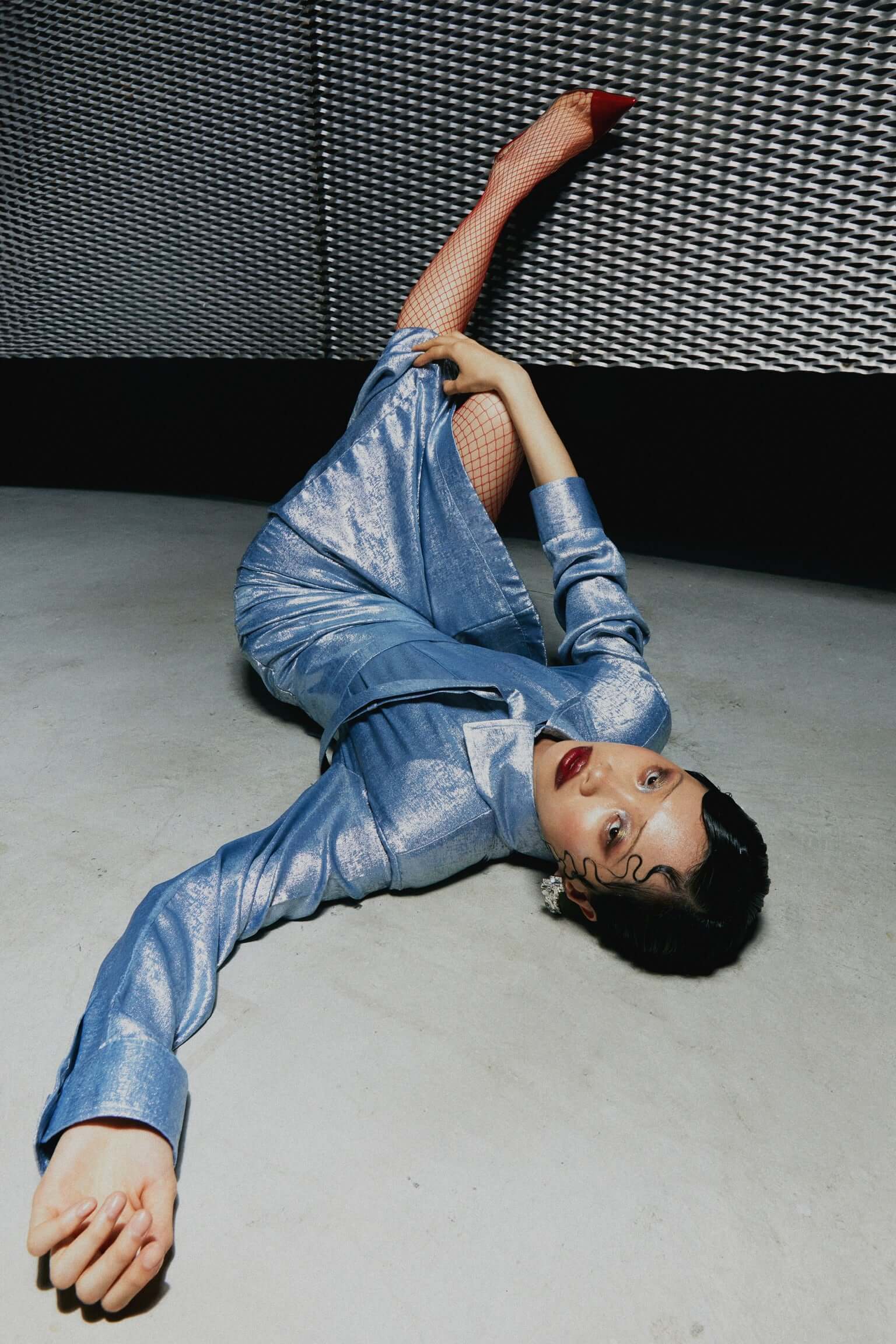 Gonna Tubo Metallizzata