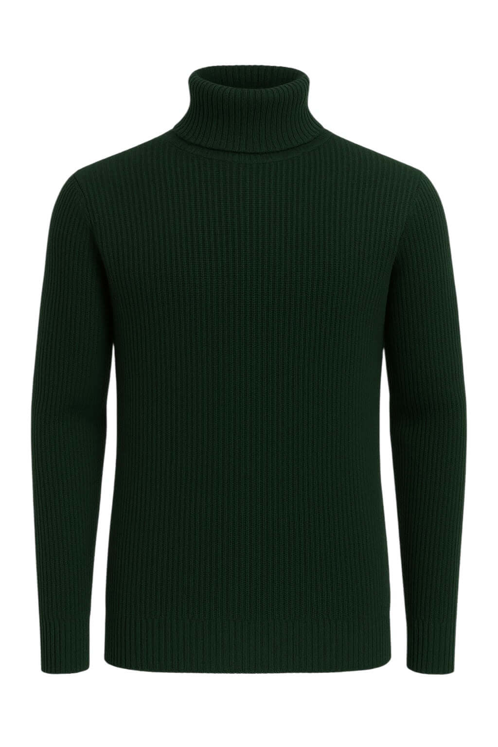 Maglione Collo Alto STING - Dark Green fronte