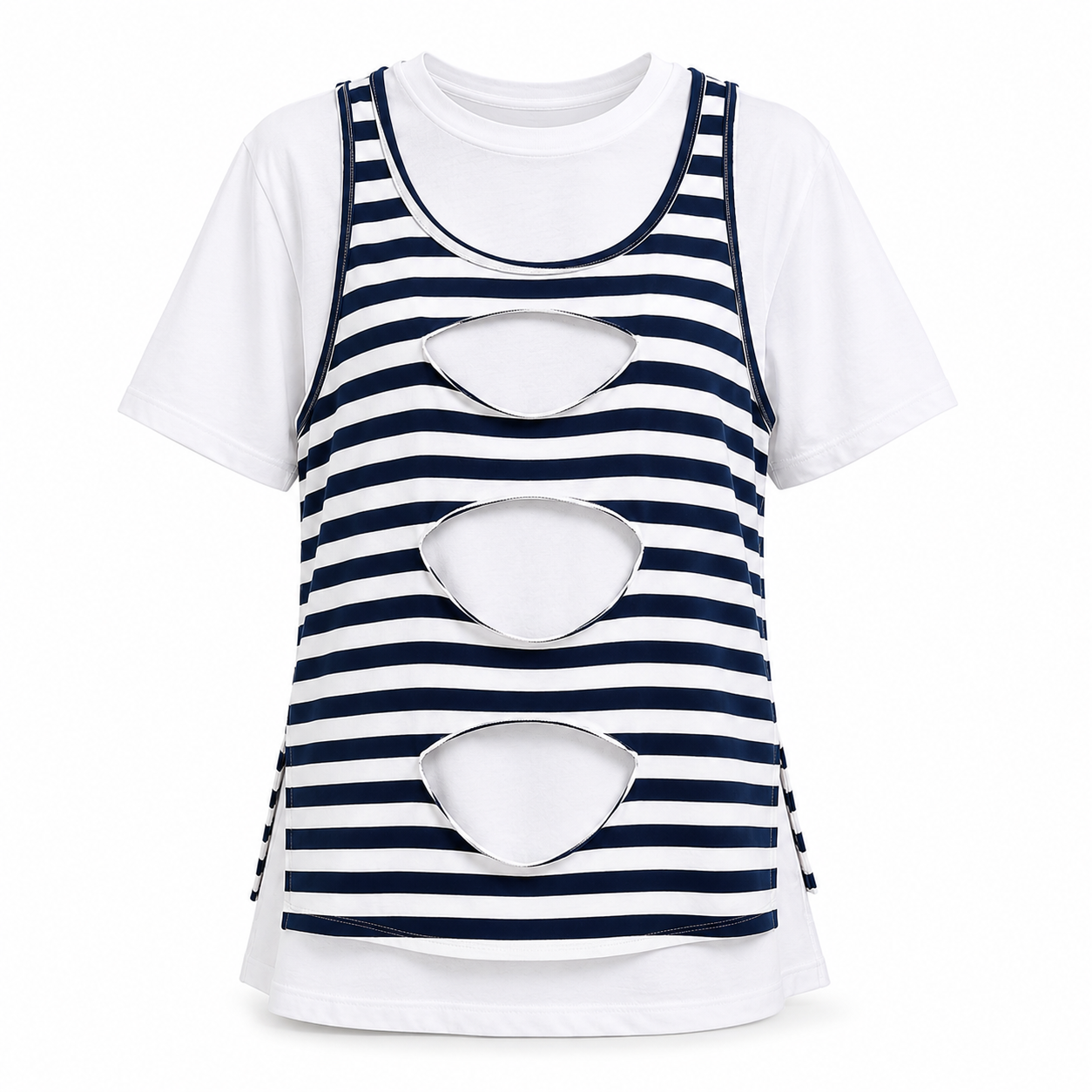Shirt NIKY JAM - Blaue Linie
