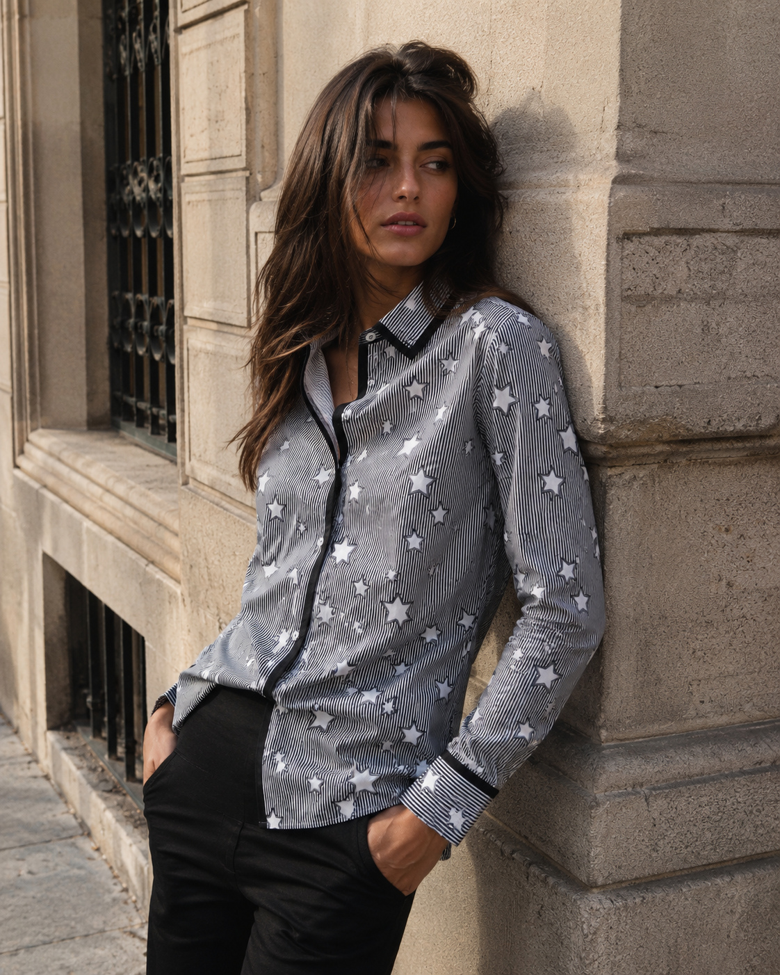 Camicia WHITESNAKE- Black Star Black Line CN