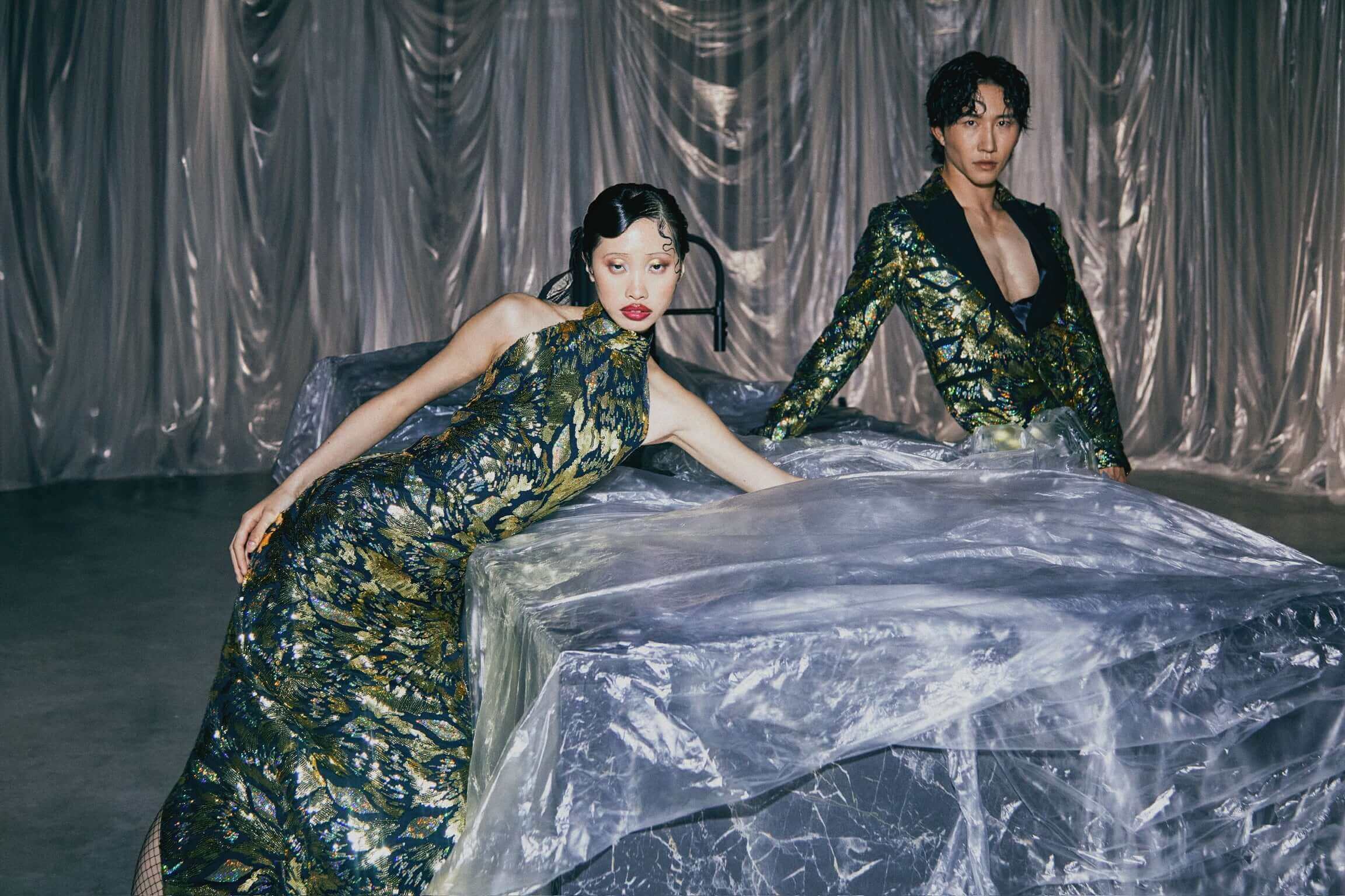 Chaqueta Bordado Oro