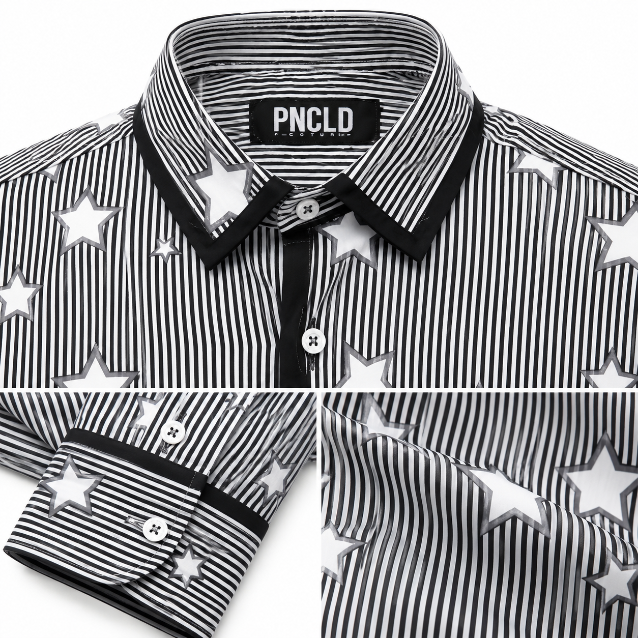 Camicia WHITESNAKE- Black Star Black Line CN