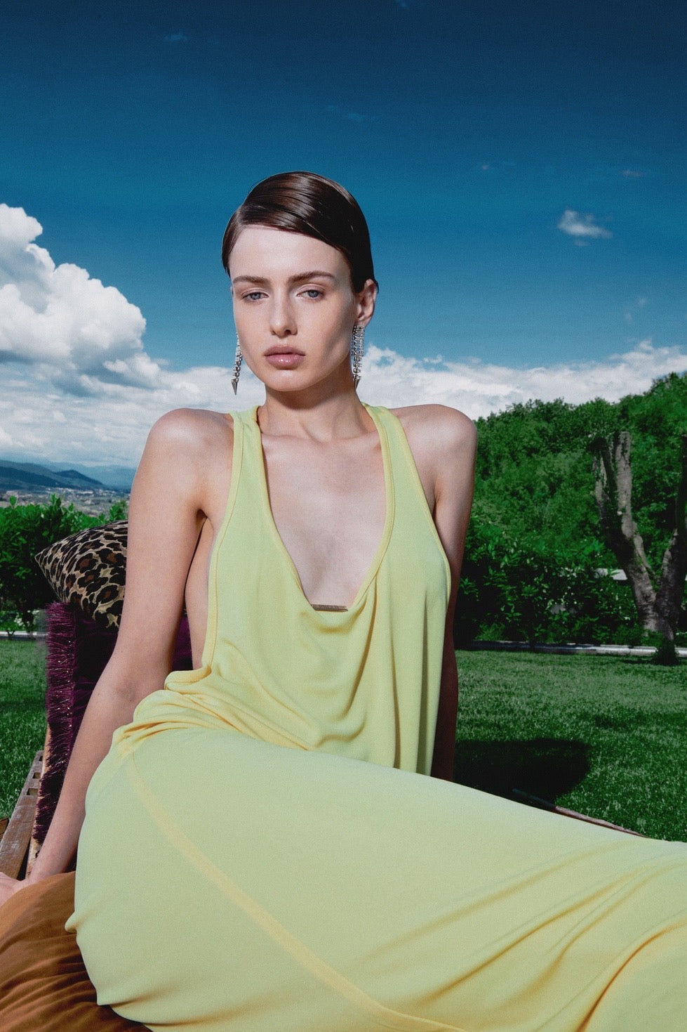 Robe jaune