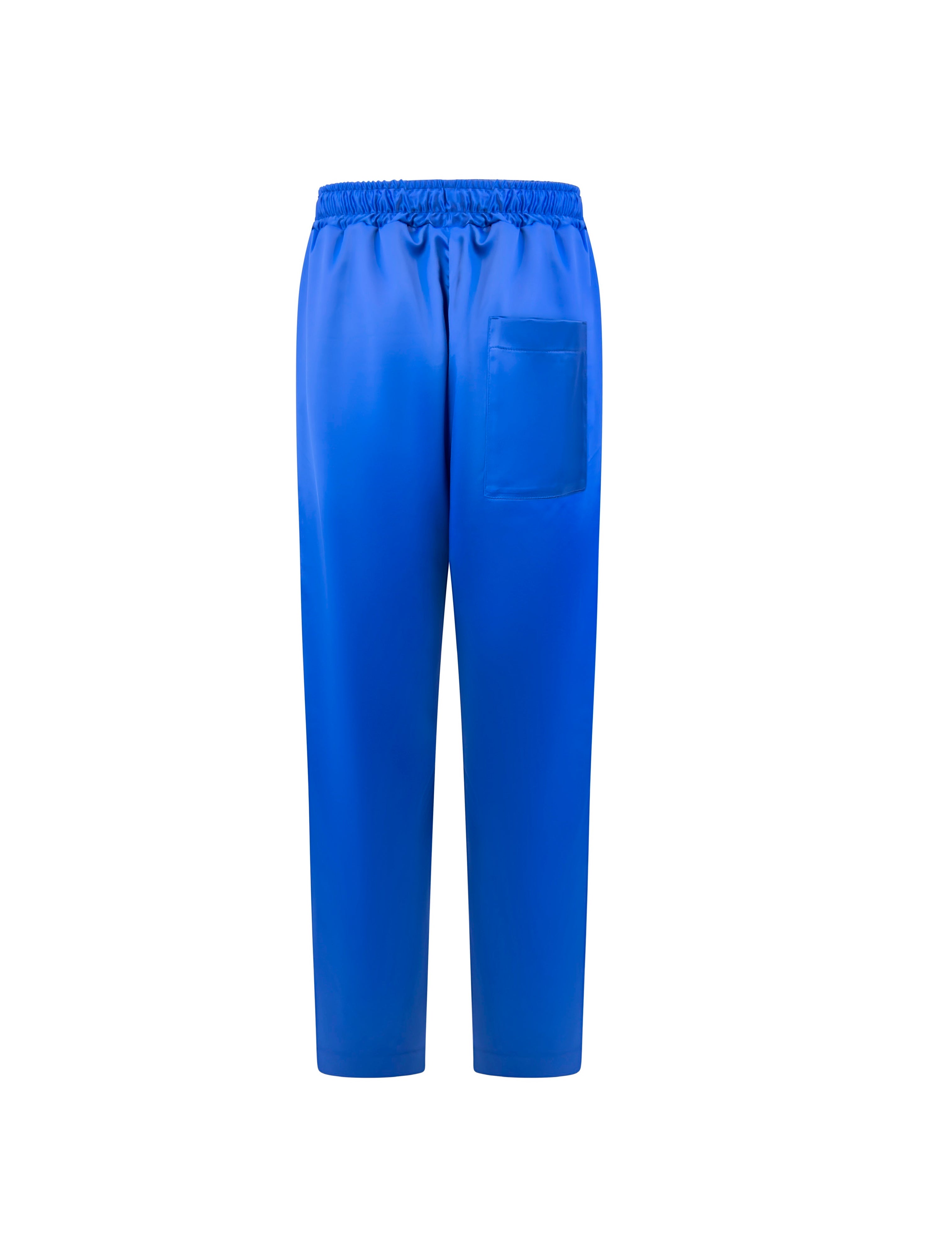 Pantalone Cargo Senza Tasche Blu Elettrico RETRO