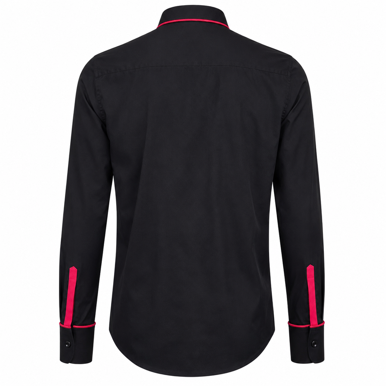 Camicia BEATLES - Schwarz/Rot