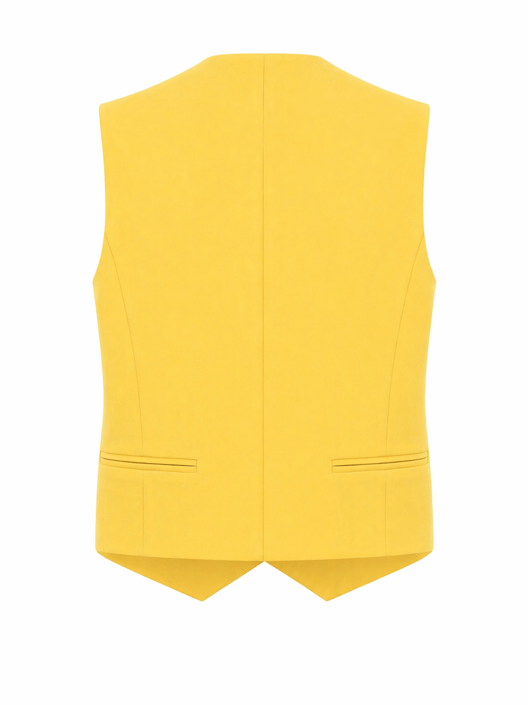 Gilet Doppiopetto Giallo
