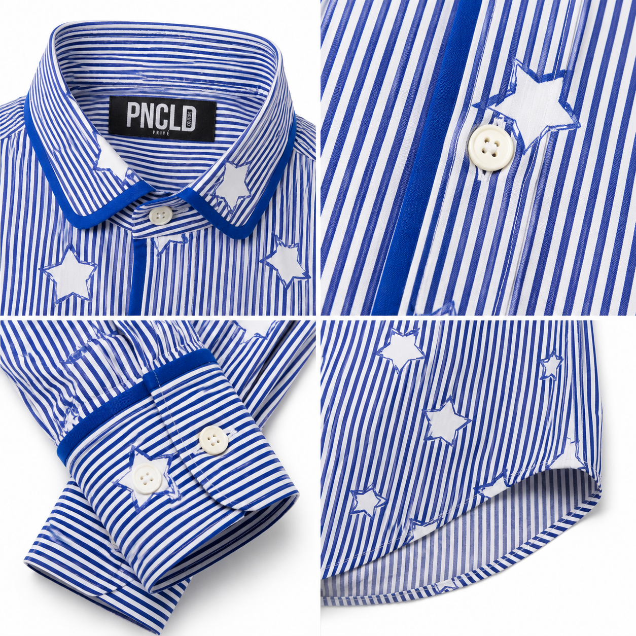 Chemise WHITESNAKE - Blue Star Blue Line CN