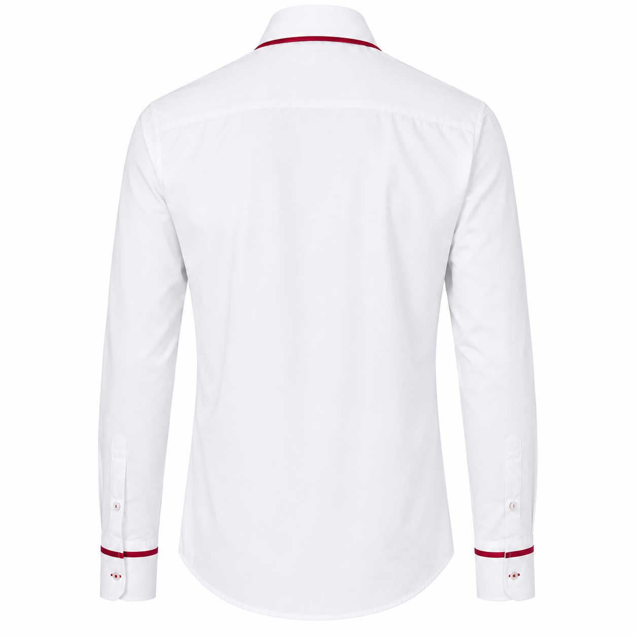 Camicia BEATLES - Weiß/Rot