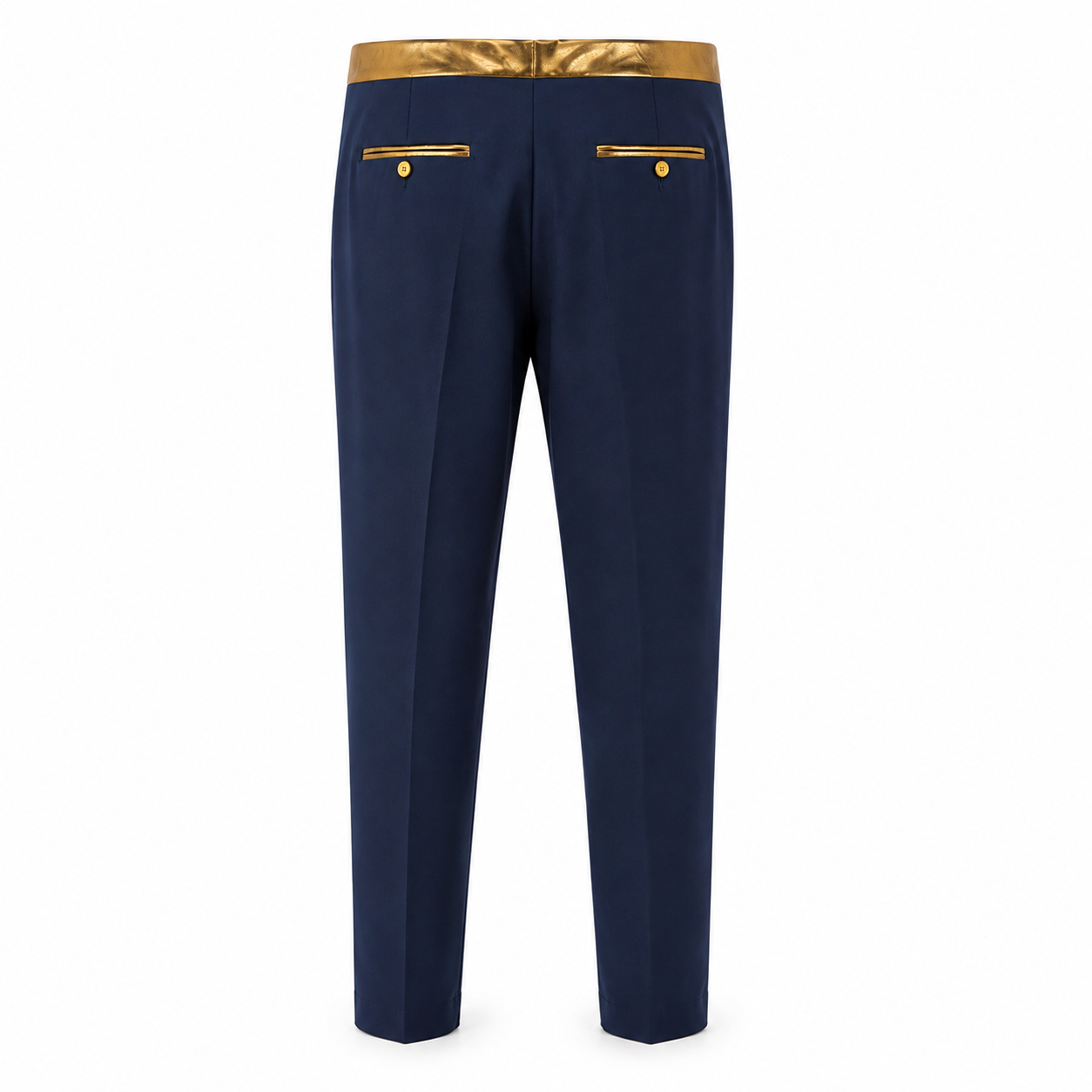 Hose PRINCE - Blau/Gold