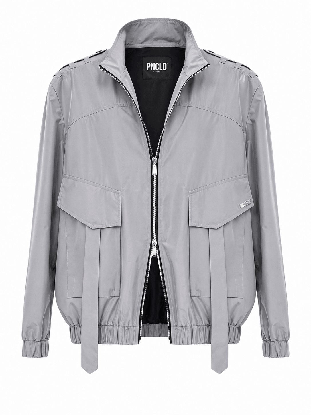 Bomber Nylon Grigio