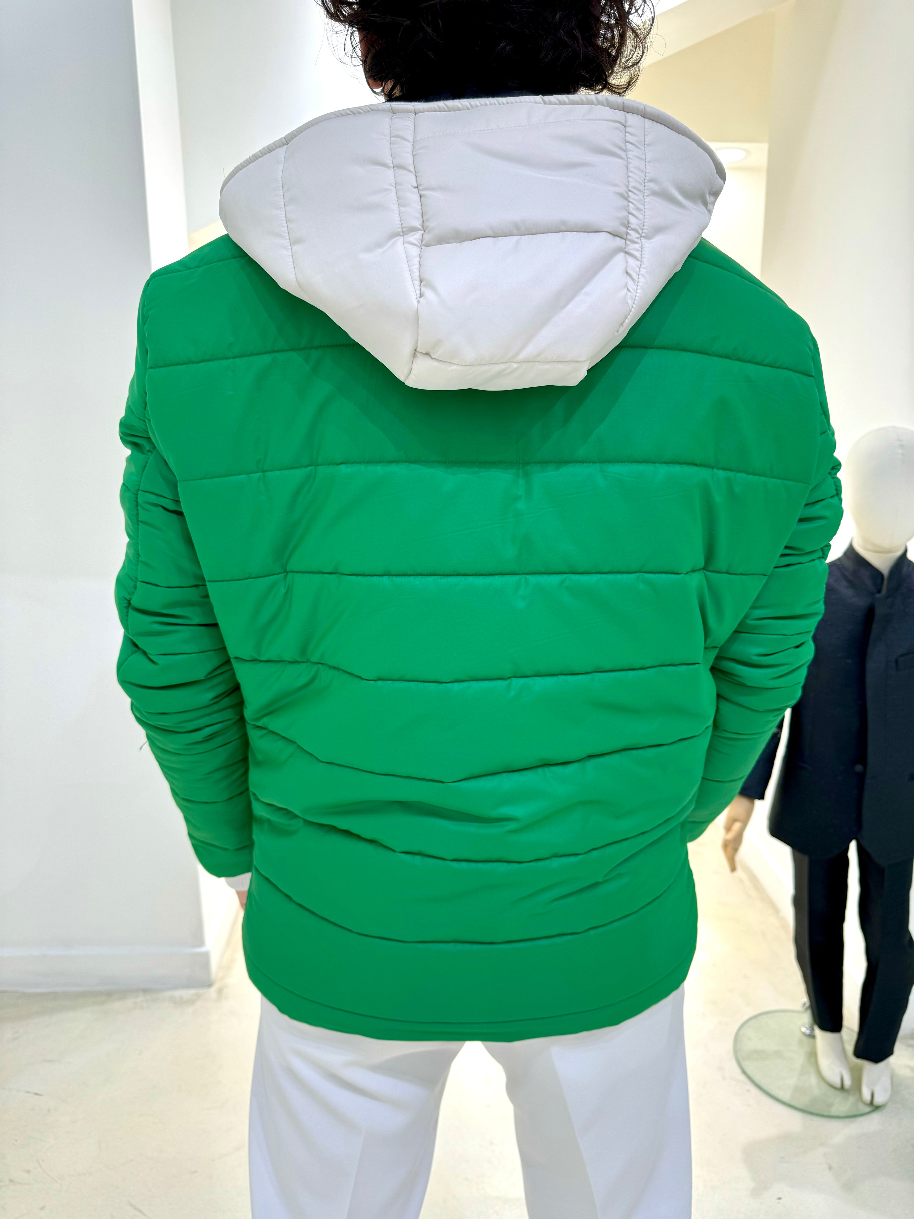 Veste EASTWOOD - Vert/Blanc