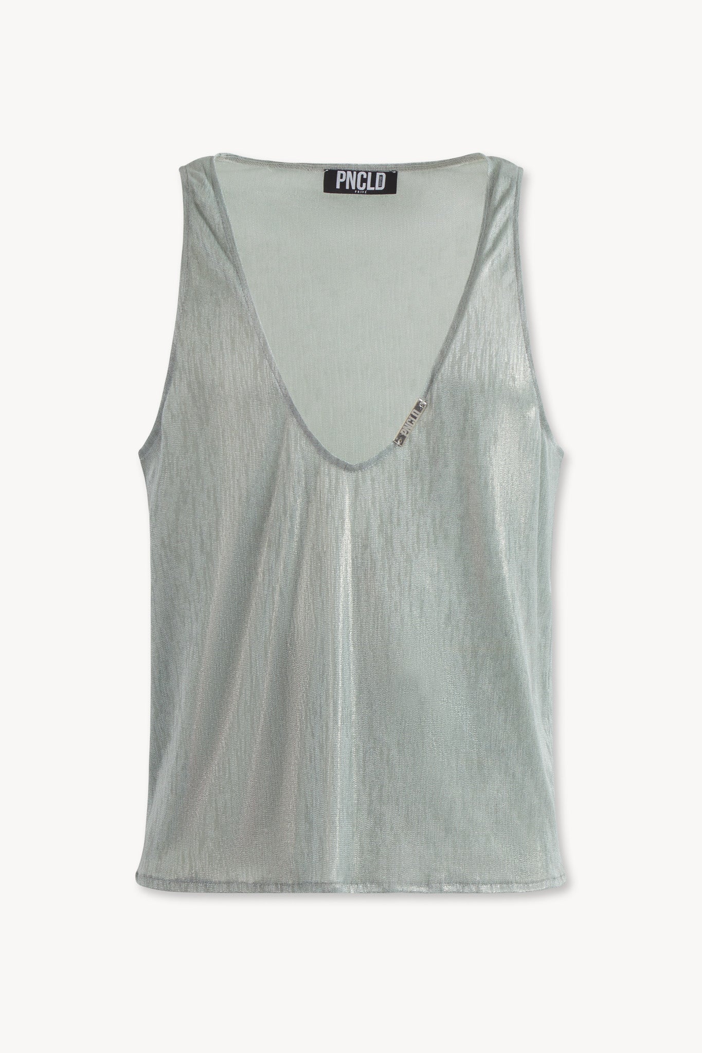 Plated Tank Top