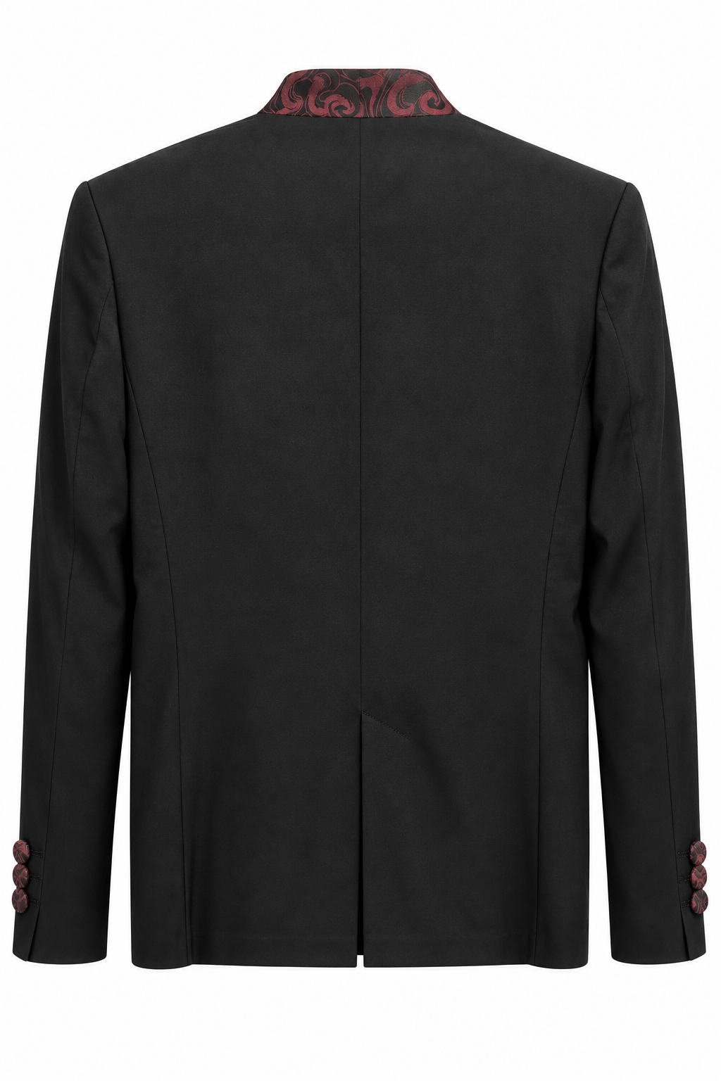 Giacca GENESIS - Black/Red Baroque