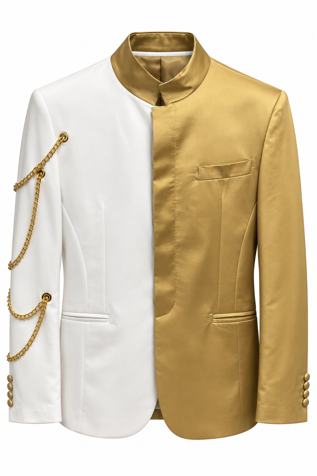 Giacca DOUBLE GENESIS - White/Gold Chain