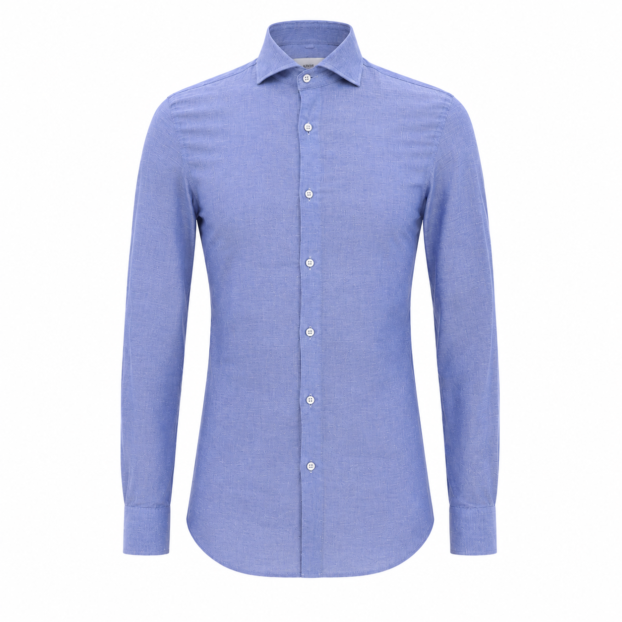 Camicia Klassisch Einfach Hellblau