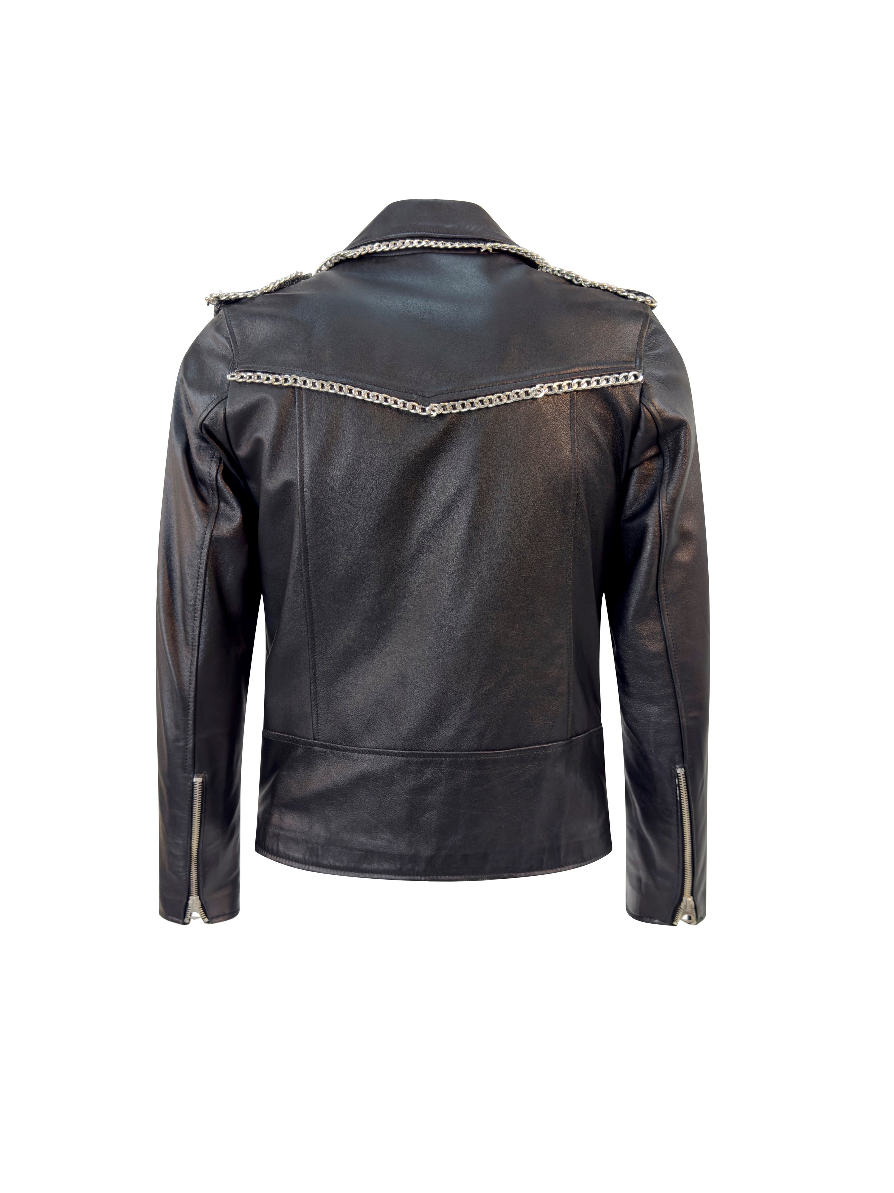 Chiodo STOCCOLMA - Black SIlver Chain