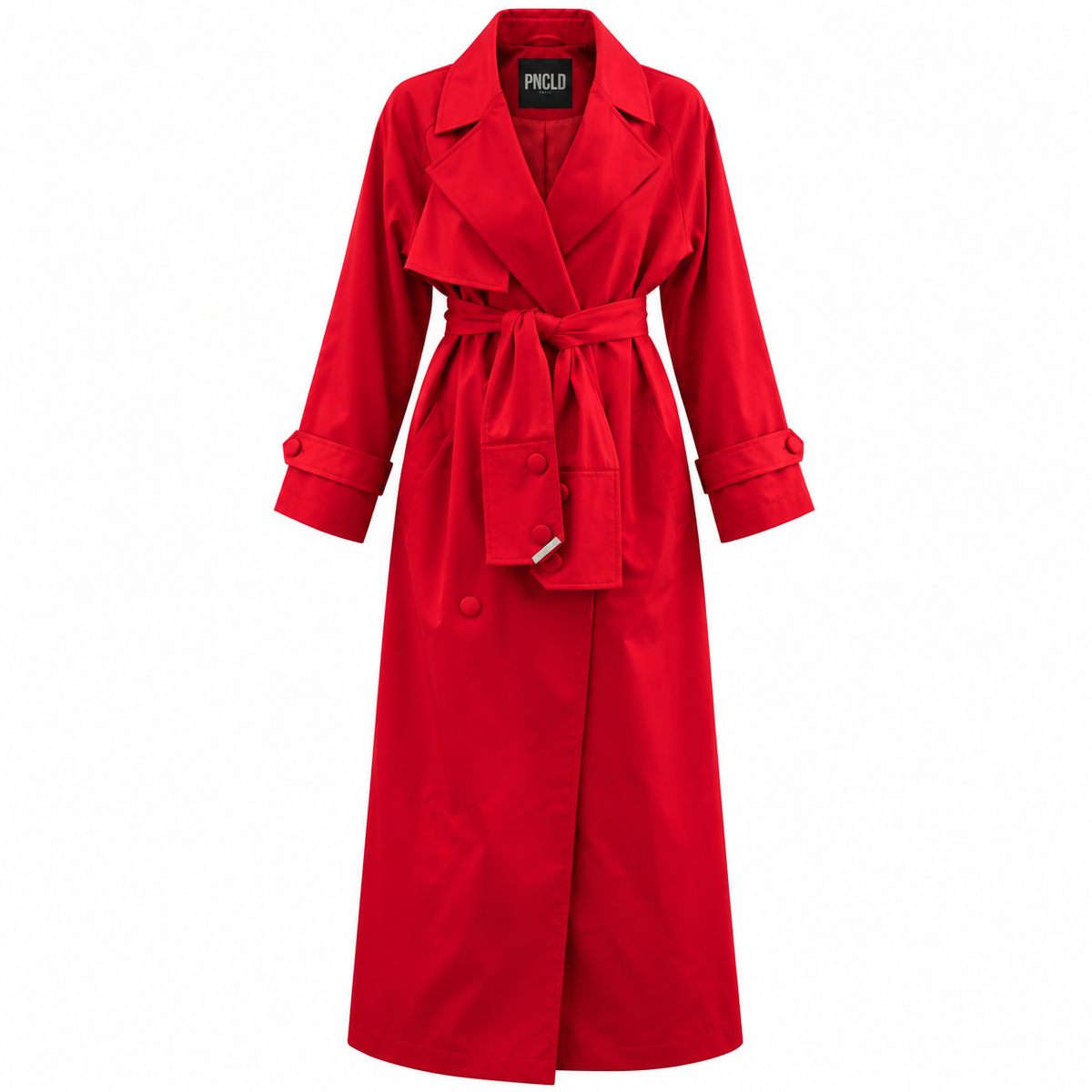 Trench Raso Rosso