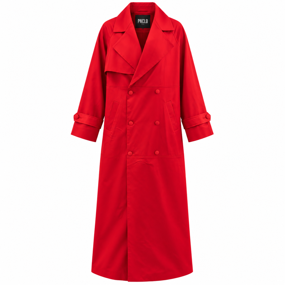 Trench Raso Rosso