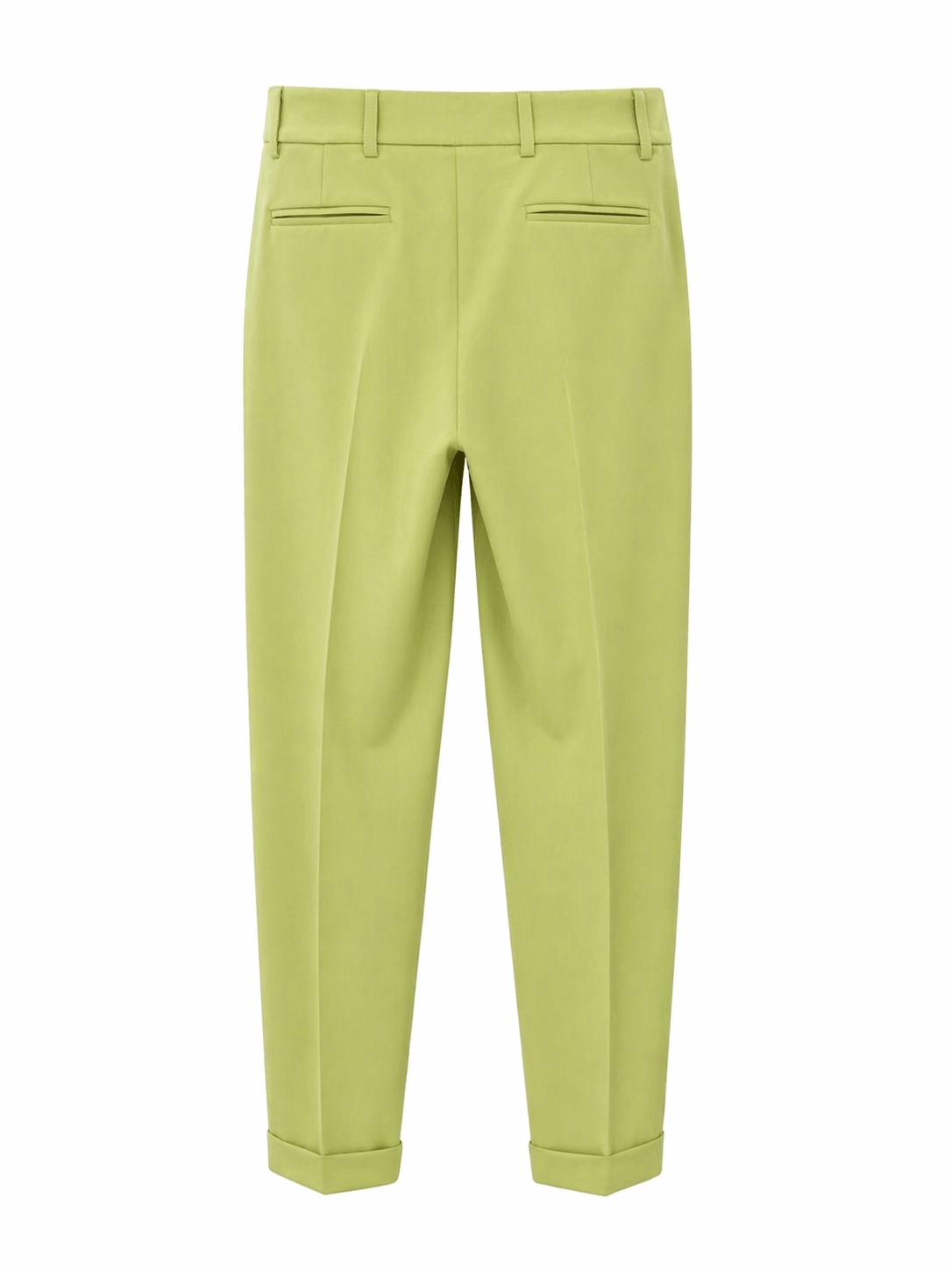 Pantalone Vita Alta Verde
