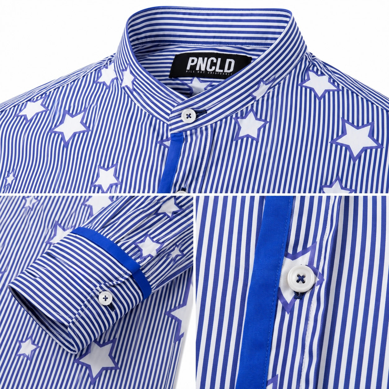 Camicia WHITESNAKE - Blue Star Blue Line CC