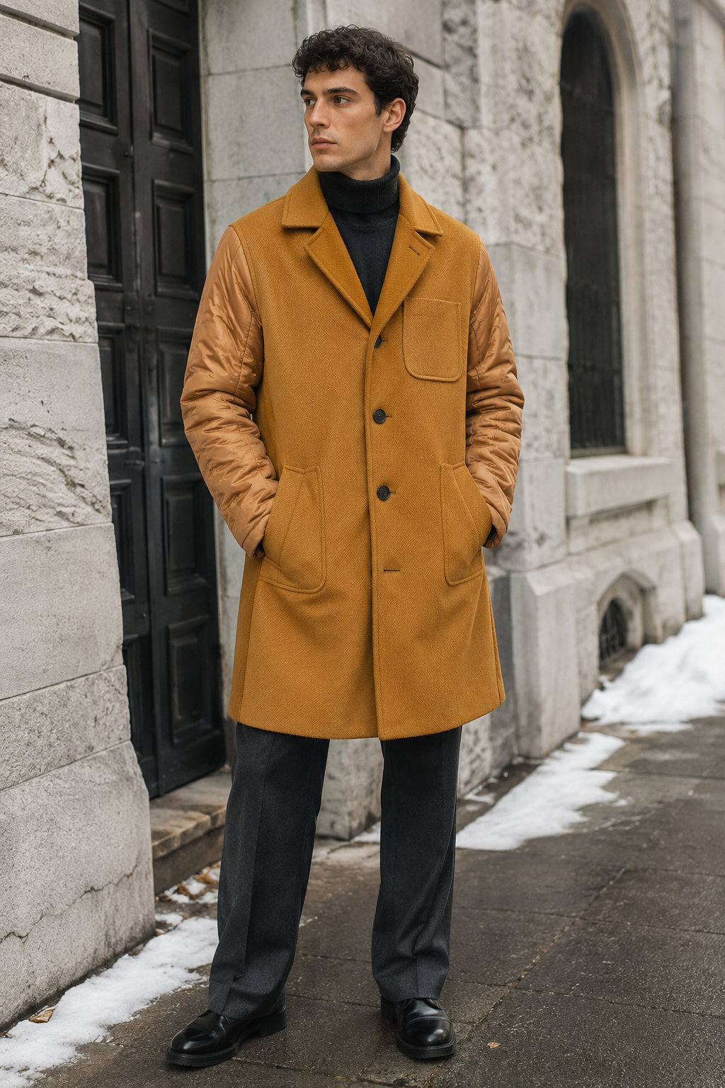 Cappotto Bale Cammello