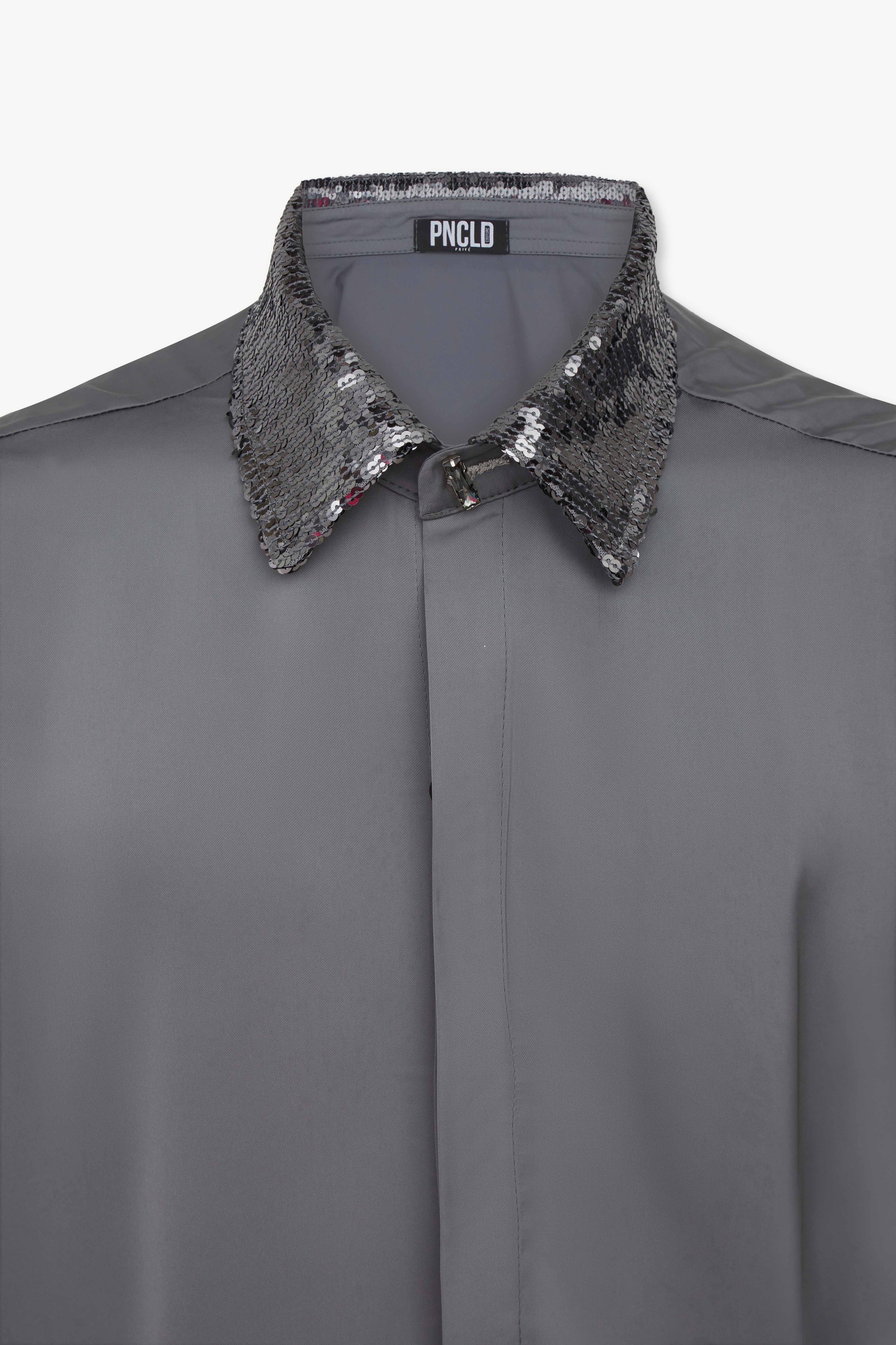 Camicia Raso e Paillettes