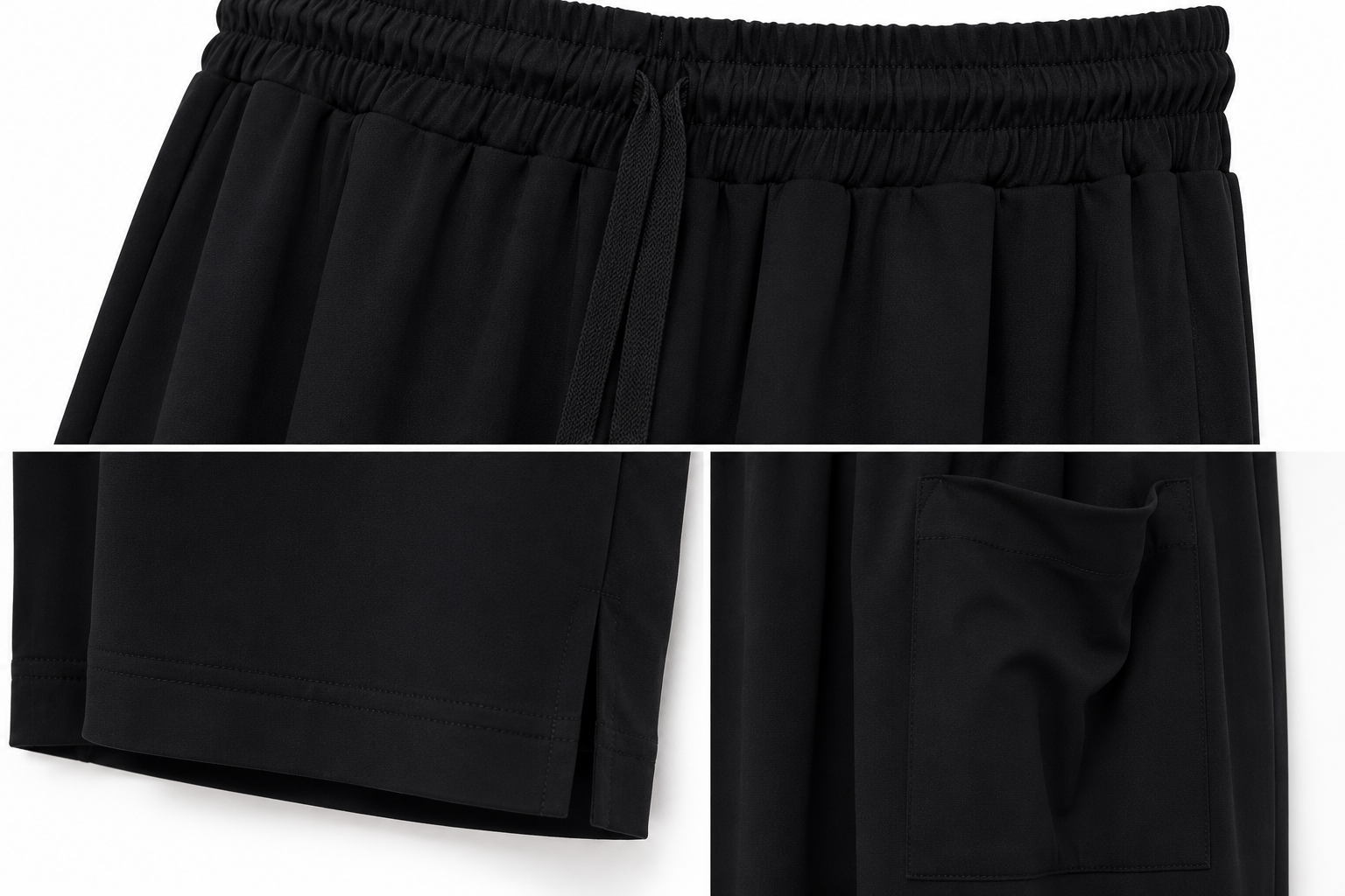 Pantalone Cargo Maglina Nero