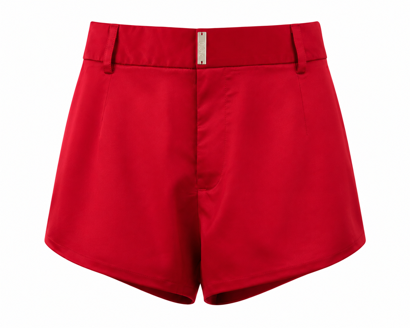 Short Rosso Vita Alta