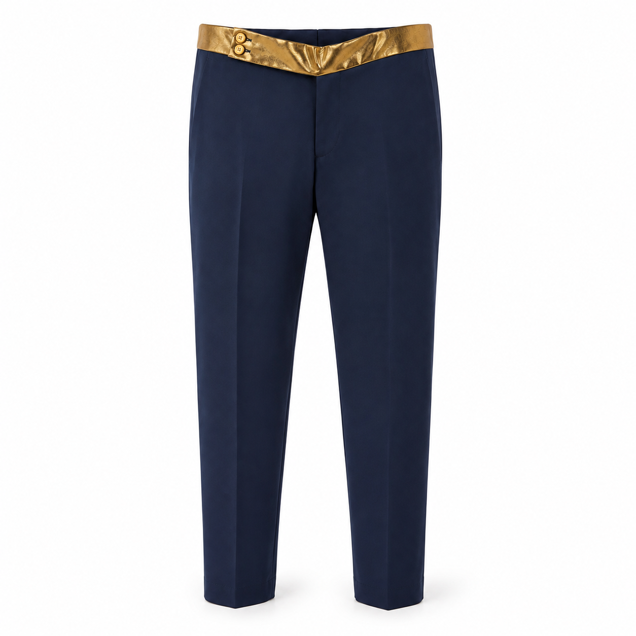 Hose PRINCE - Blau/Gold