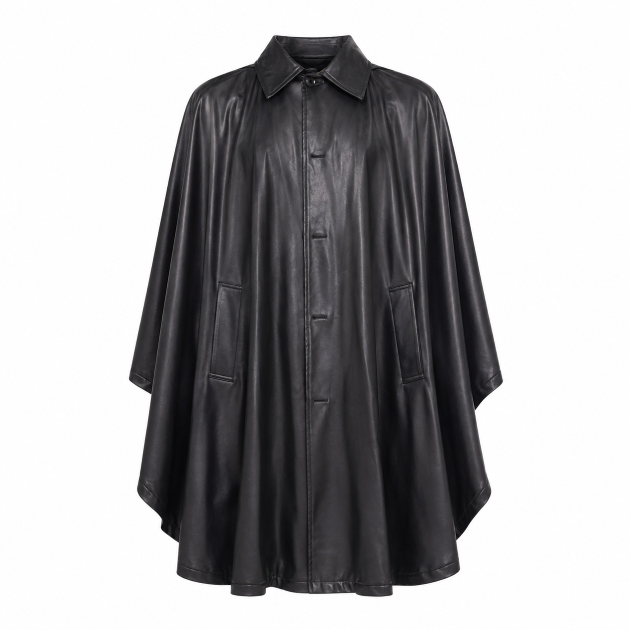 Mantella Lauro Black Faux Leather