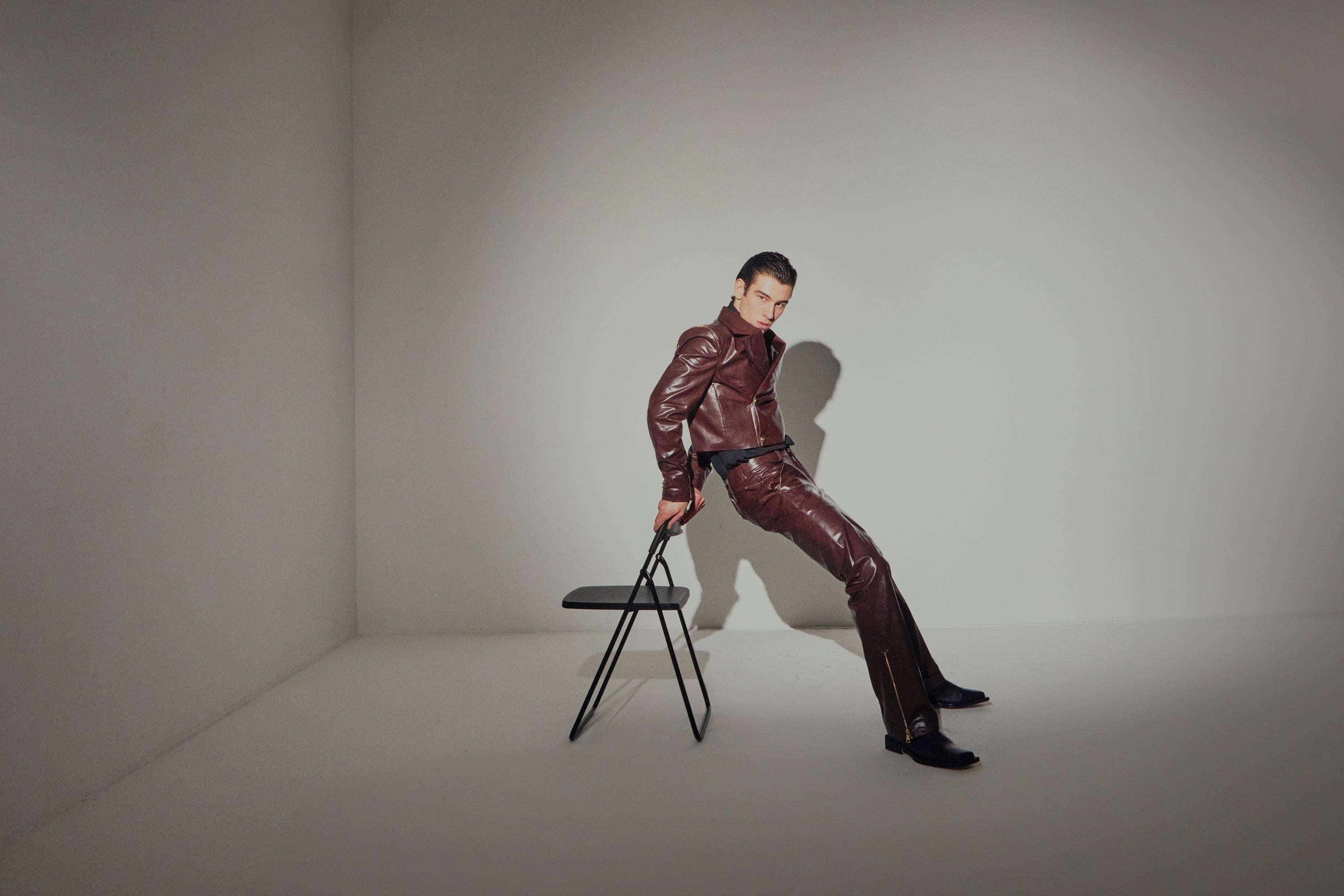 Bolero Ecopelle Marrone