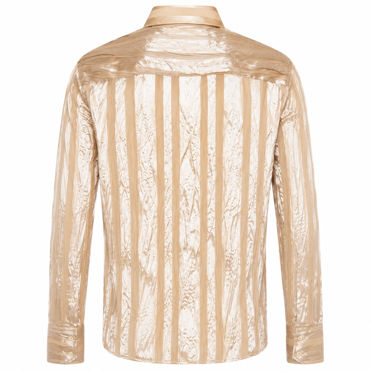 Camicia Plissè Beige