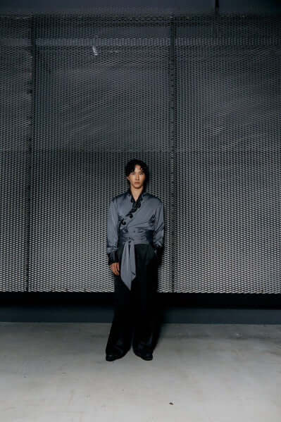 Camicia Kimono Raso Ricamo