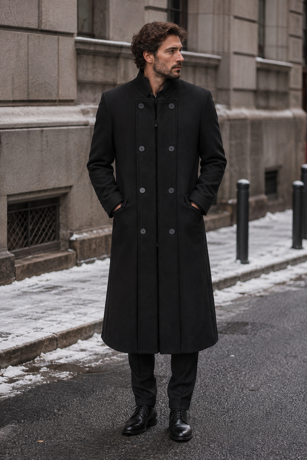 Cappotto Clooney Black