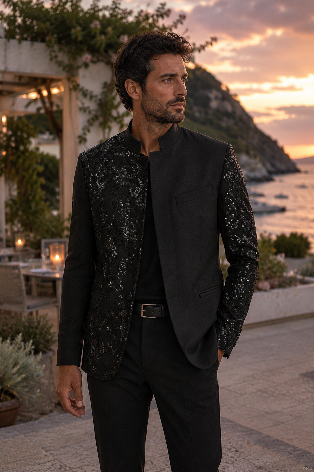 Giacca Genesis Black Tulle