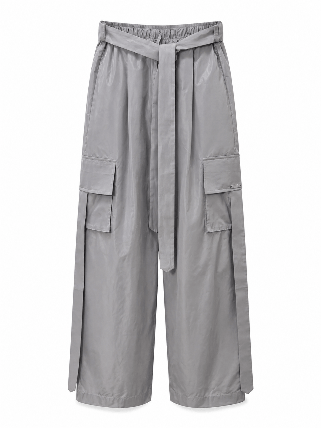 Pantalone Cargo in Nylon Grigio