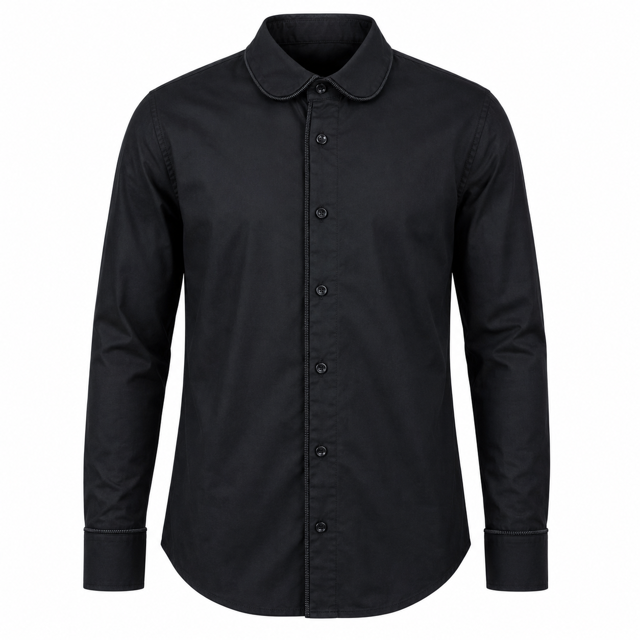 Camicia BEATLES - Schwarz/Schwarz