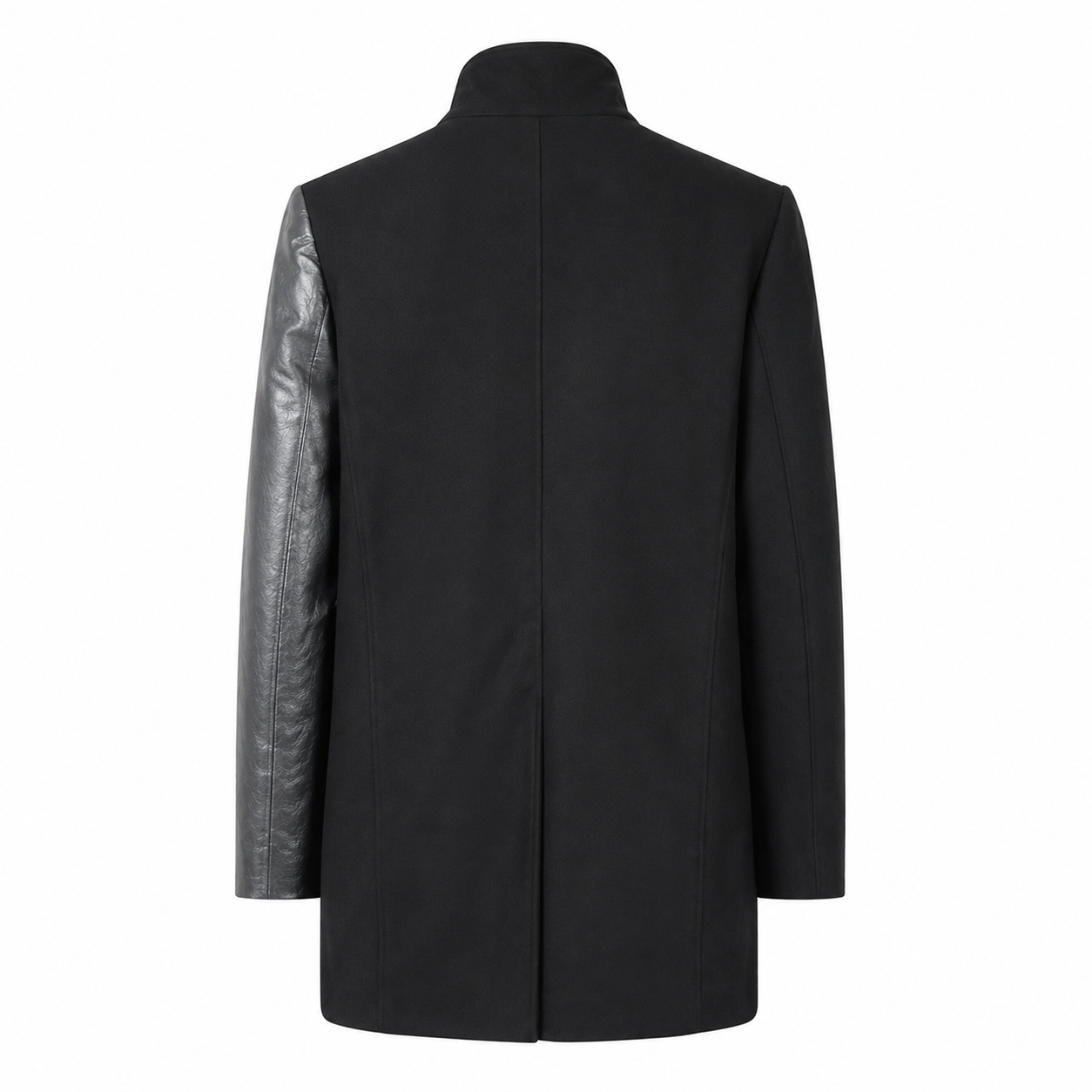 Cappotto Crowe Black Arm Faux Leather