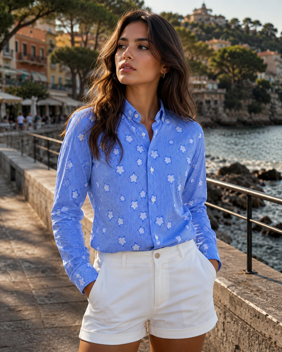 Chemise WHITESNAKE - Étoile Bleue CN