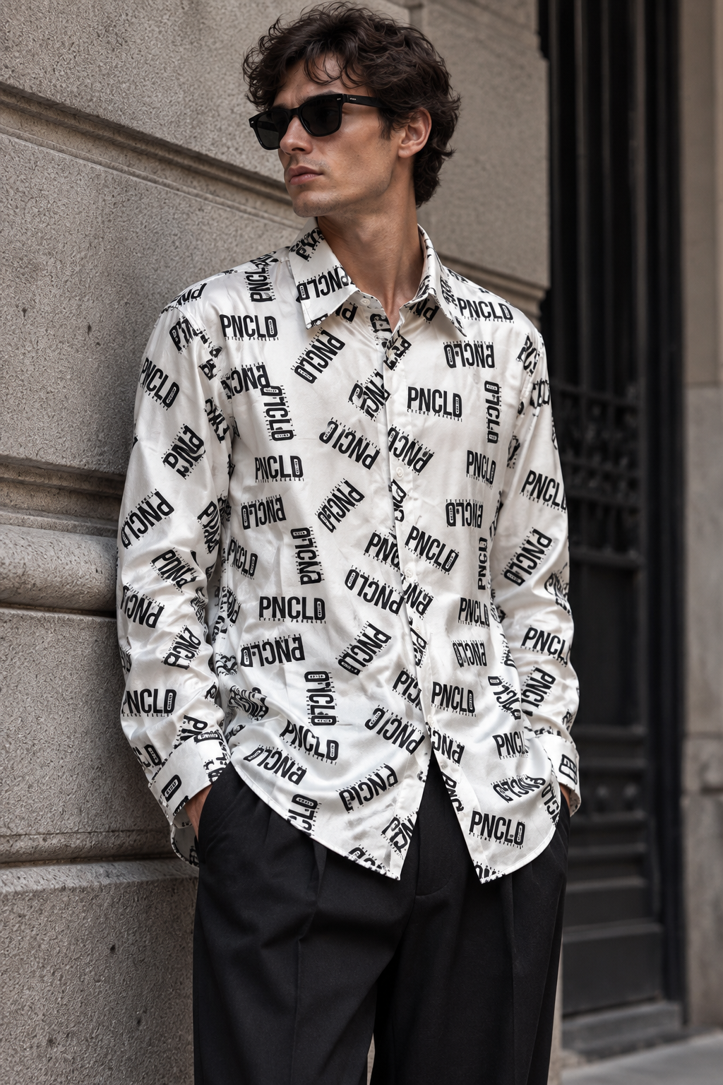 Chemise WHITESNAKE - Logo PNCLD blanc CN
