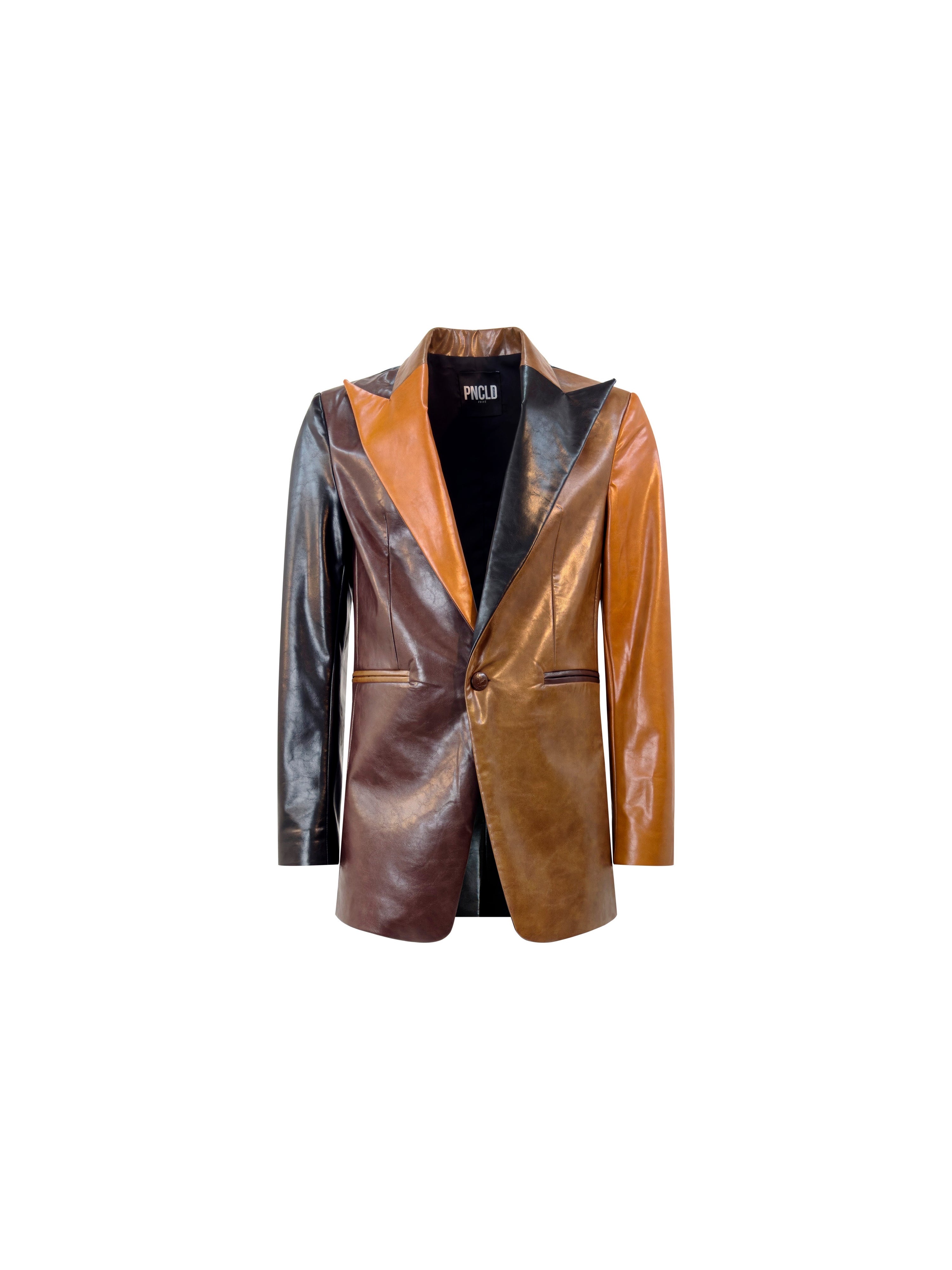 Giacca Lancia Ecopelle Multicolor fronte