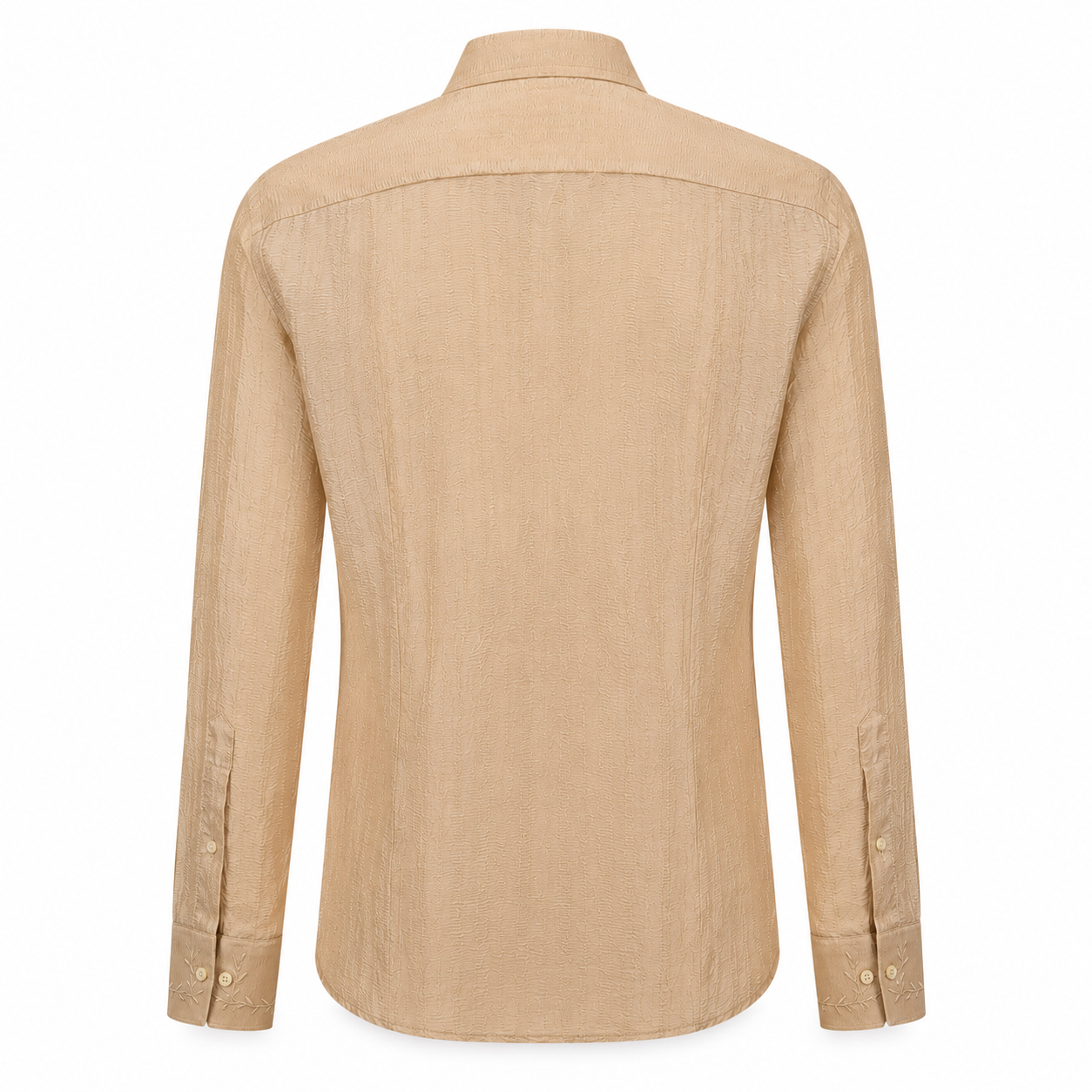 Camicia Beige Stopicciata