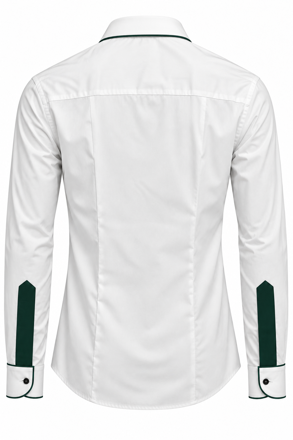 Camicia LENNOX - White/Green Line