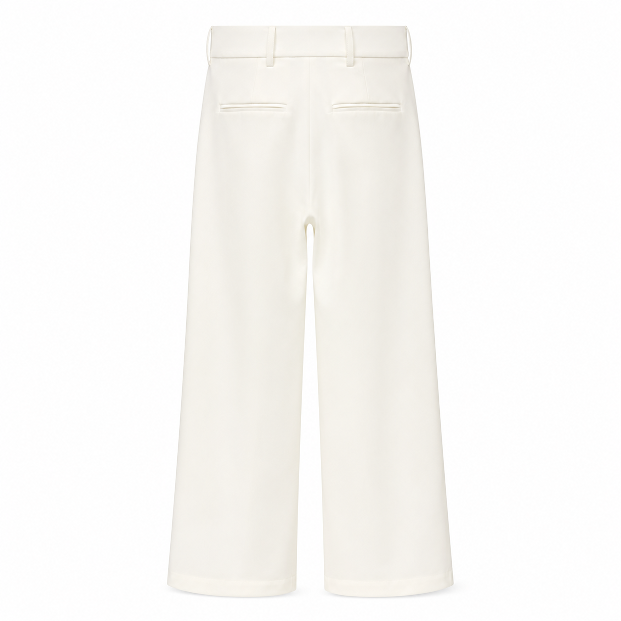 Pantalone Palazzo Bianco Banda Raso