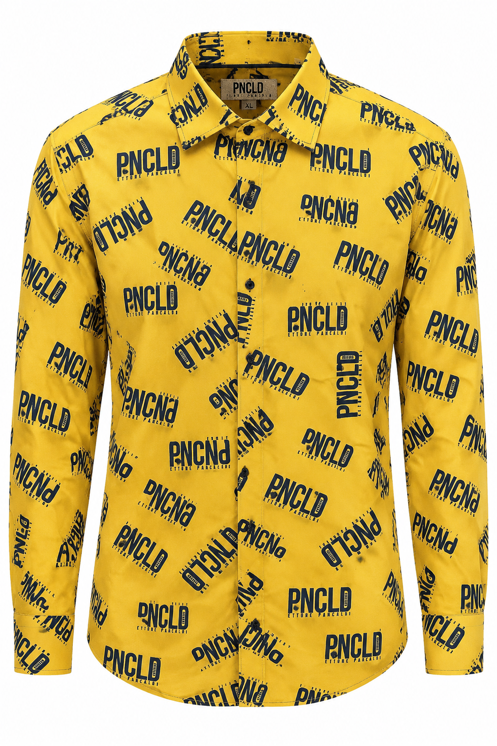 Camicia Gialla Logo PNCLD