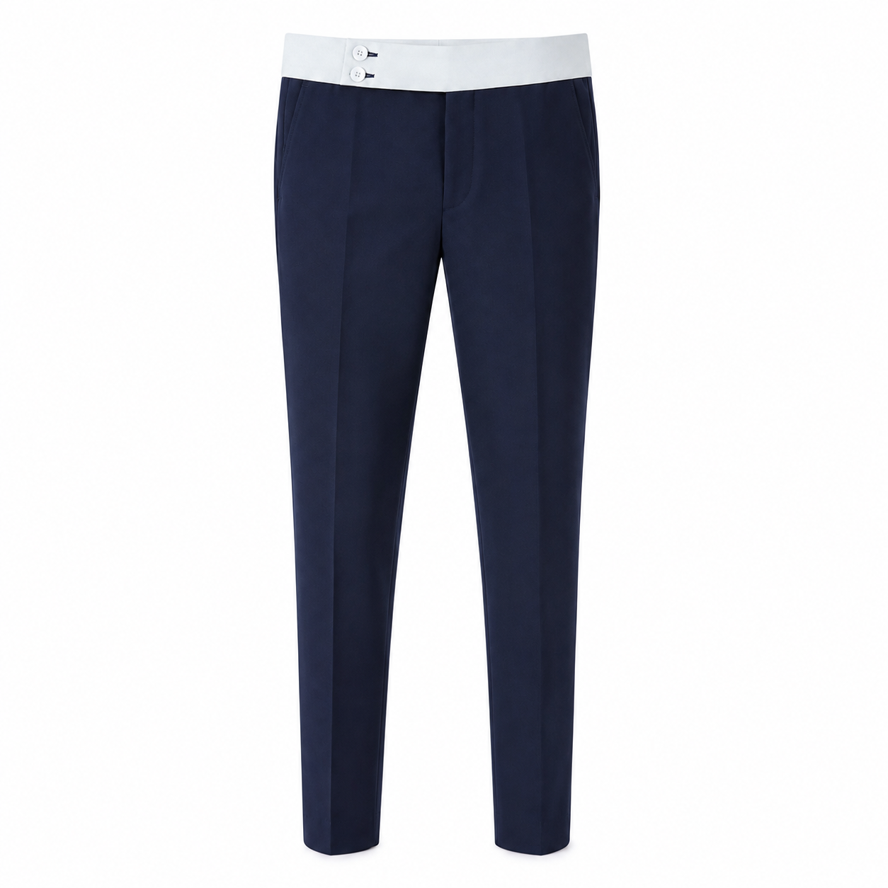 Pantalon PRINCE - Bleu/Blanc